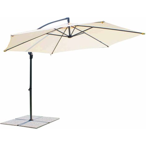 Parapluie De Jardin Réglable Pour Plantes - 100 X 60 Cm - Tissu Polyester Imperméable - Avec Piquet En H Et Tiges - 2