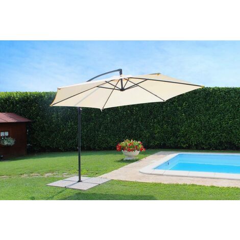 Parapluie De Jardin Réglable Pour Plantes - 100 X 60 Cm - Tissu Polyester Imperméable - Avec Piquet En H Et Tiges - 8