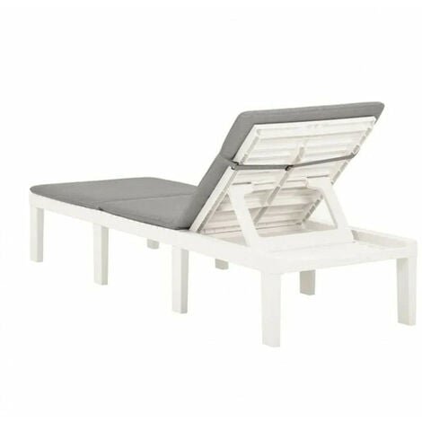 Cot de résine modulaire Voiti Bianco Recclining dossier