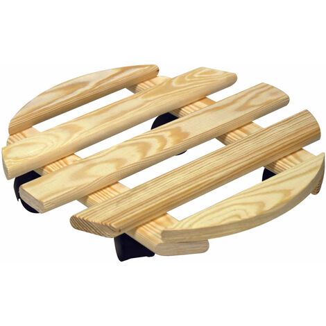 Sauer rond en bois naturel avec 4 rondes rondes nouvel alberiamo (1/3)