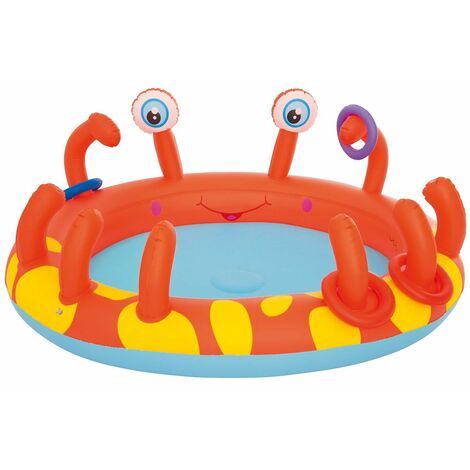 PISCINE GONFLABLE BESTWAY POUR CENTRE DE JEUX ENFANTS CRABE CM165X150X63 -53058 (1/3)