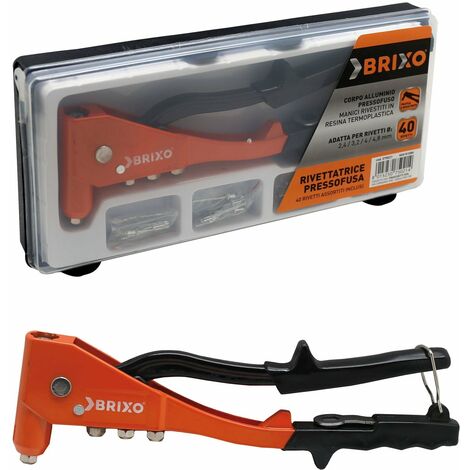 Die -cast Ricker avec des adaptateurs Brixo avec 40 rivets