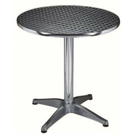 Table de colonne en aluminium étanche Ø70xh70 cm (1/2)