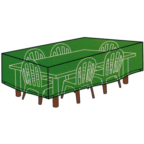 Couverture de couverture étanche pour les salons de meubles de jardin grande taille 180x270xh89 cm (1/2)
