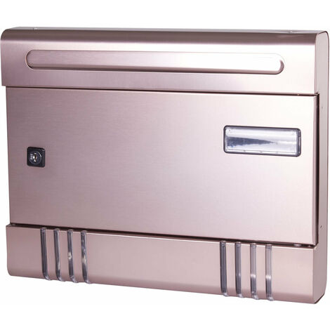 Boîtes aux lettres L36.5xp7xh29 cm Brixo Pluto Bronze