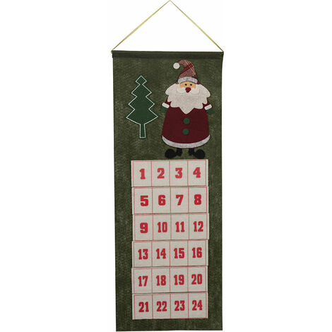 Calendrier de l'Avent appendino dans la maison de Sant Sant