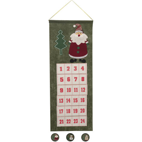 Calendrier de l'Avent appendino dans la maison de Sant Sant