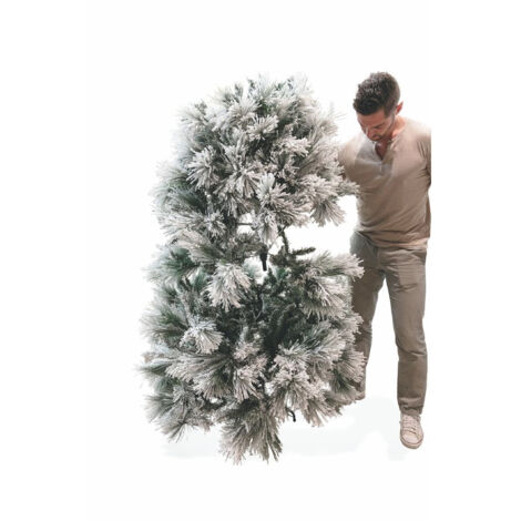 Fir de Noël Fir de cuisse Green avec H210 cm Structure de verrouillage Alaska Superior
