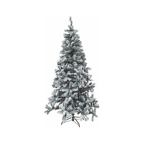 Firé de Noël enneigé de l'arbre de Noël en PVC 180 cm