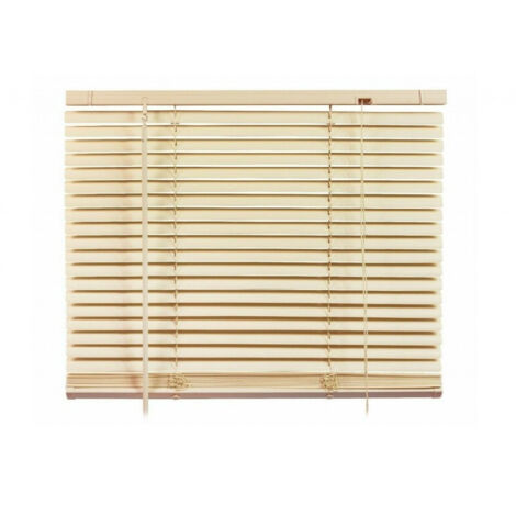 Rideau vénitien pour la crème de fenêtre en PVC 60x160 cm