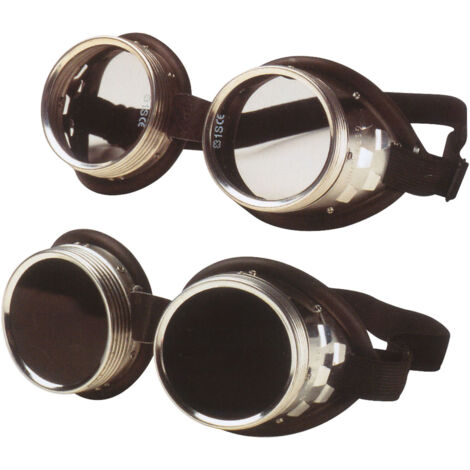 Lunettes de protection pour le soudage Adler-V DIN 5 avec structure en aluminium et objectifs de trafimet foncé (1/3)