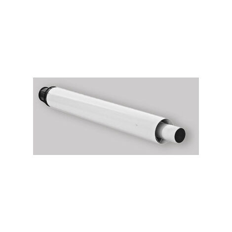 Tuyau coassial pour chaudière gaz à condensation – Évacuation fumées Dm. 60-100 – Compatible avec modèles Baxi Luna Classic, Duo Tec Compact, Luna