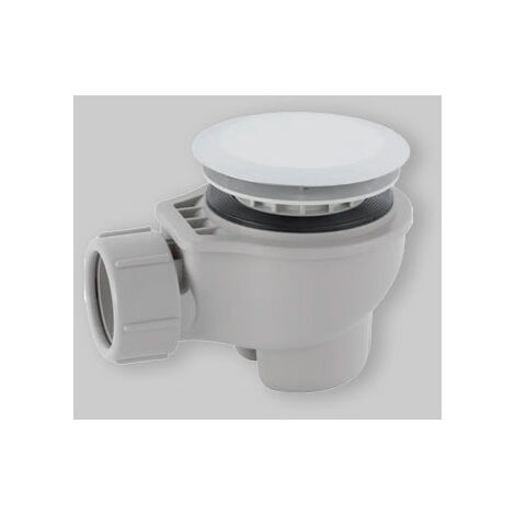 Bonde pour receveur de douche Ø 60 avec plaque de sortie Ø 40 H 8,5