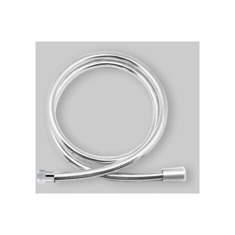 FLESSIBILE DOCCIA CONICO ANTITORSIONE ""SILVER METALLIC"" 1/2"" - 1/2"" 200 cm (1/5)