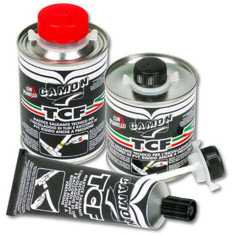 Adhésif Soudure Rapide Pour PVC "Tcf" Transparent Pot 250g + Brosse (1/2)