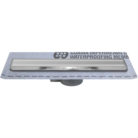 Caniveau de douche à encastrer 55 cm - gaine 1 m² (1/5)