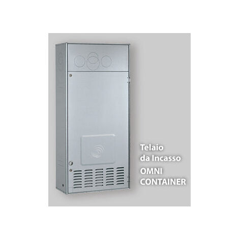 Immergas "Omni Container" Cadre Encastrable Extérieur H.119 X L.56,6 X P.25,4 Cm (1/2)