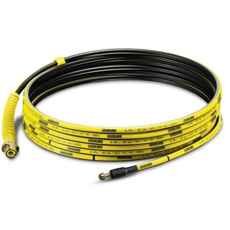 Kärcher – Sonde de purge de canalisation pour nettoyeur haute pression – Tuyau flexible 7,5 m – Embout spécial pour nettoyage rapide – Compatible tous modèles
