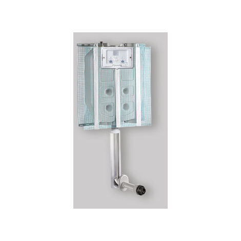 Réservoir à encastrer 'Eco' avec 2 boutons (1/4)