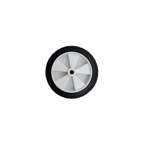 Roue pour chariot à valises solides 150mm - ø mm.150x40 - ø trou 12mm - empattement 55mm