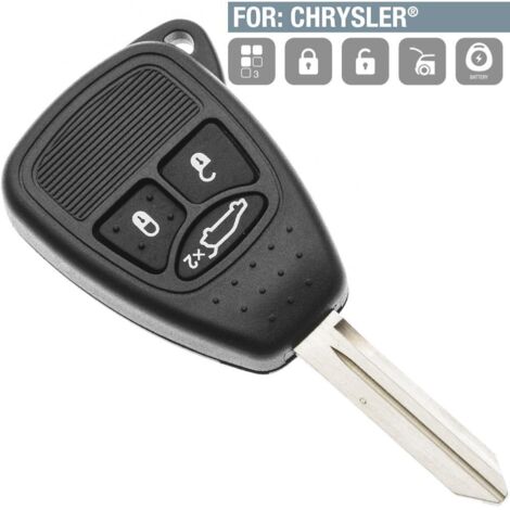 Couvercle de clé pour voitures Chrysler Cy24Rs8 - CY24RS8 - 3 boutons (1/4)