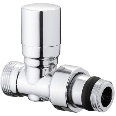 Bouclier Micrométrique Droit Cuivre, Multicouche Et Connexion Pe-X "Aida" Chrome 3/8" - 24X1.5 (1/2)