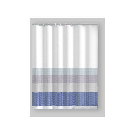 Rideau de douche Jeans 240X200 multicolore (1/2)