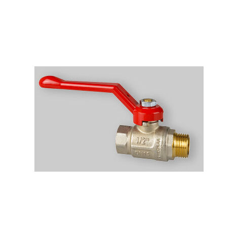 Robinet à tournant sphérique à passage intégral M/F avec levier en aluminium Icma 2" Pn 25 (1/2)