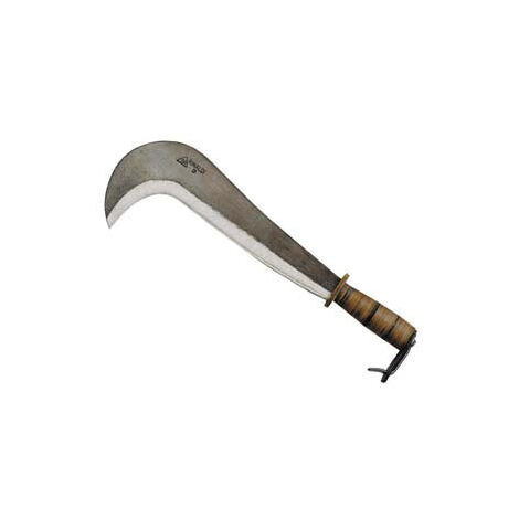 Serpe Rinaldi Varese Art.104 N.000 Serpilles 21 cm serpe faucille avec manche en cuir