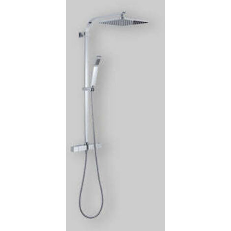 Gedy Colonnes de douche G-Star Mix Chrome Metal 108x29x40 Cm (1/5)