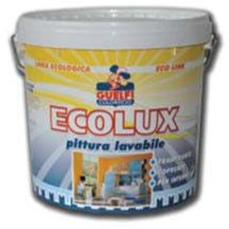 Lavable et respirant "Ecolux" pour intérieurs - 14 lt blanc
