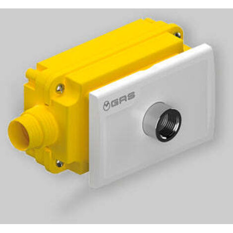 Boîte à gaz encastrable Rk avec connexion de sortie Firebag Teco Dn 15