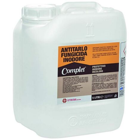 Re'servoir complet anti-vers de bois de 5 litres fongicide sans odeur protecteur pour le bois pour e'liminer les vers et les mites