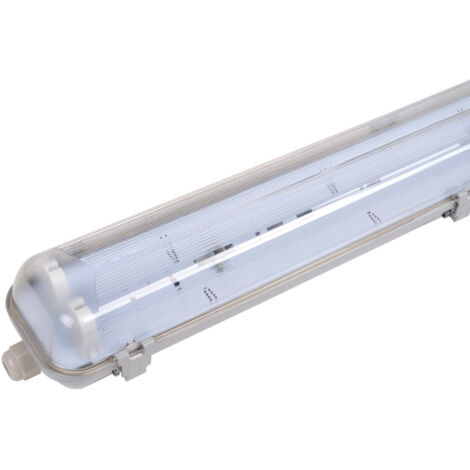 PLAFONIERA PER TUBI LED 'T8' 150 cm - 2 posti
