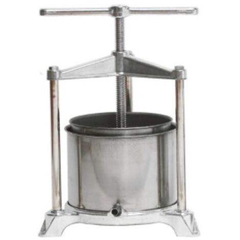Pavi Torchietto cm 22,5x16,5 h grande presse 5 lt presse-agrumes collecteur en acier inoxydable