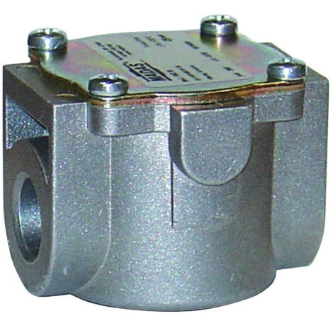 Filtre à gaz aluminium fmc compact dn20-3/4" p.max2bar 50micron s/ prises de pression