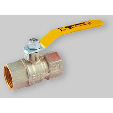 Robinet à Bille Gaz F/F Levier Acier Tiemme 2" Mop5 Dn 40 (1/5)