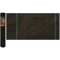 Feuille de paillis anti -herbacce en cultures de brixo noires et vertes 100 Mt. Green