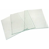 Verre synthétique comme le plexiglas transparent rigide pour les protections ou les plans de support 100x50cm - spess. +/-4 mm.