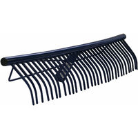 60 cm Râteau en acier pour Brixo 32 dents d'herbe