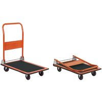 Chariot racine avec débit de plate-forme en acier 150 kg Brixo