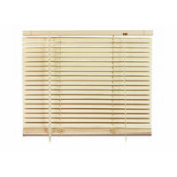 Rideau vénitien pour la crème de fenêtre en PVC 50x130 cm