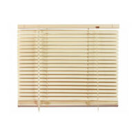 Rideau vénitien pour la crème de fenêtre en PVC 60x160 cm