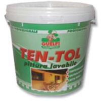 Ten-Tol lavable pour intérieurs et extérieurs - 5 lt. blanc