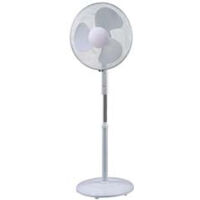 Ventilateur sur pied oscillant a' base ronde a' 3 vitesses avec tige re'glable 45W bureau a' domicile