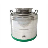 Fût inox pour huile soudée 30 litres