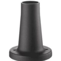Ple bas pour globes couleur noir pal/gl
