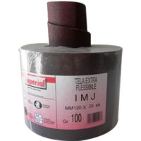 TISSU ABRASIF CORINDON IMJ 120 ROULEAU 25 MT. GR. 80
