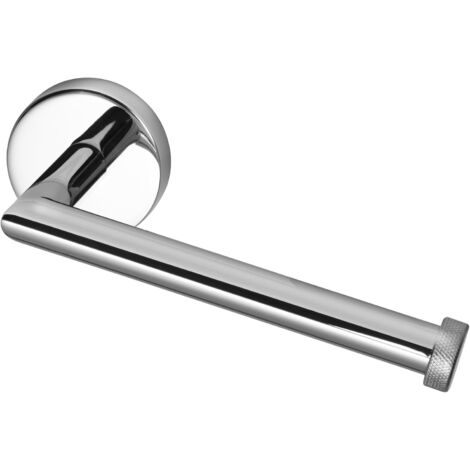 Croydex Chrome Wall Mounted Toilet Roll Holder, Flexi-Fix - Knightsbridge (1/5)