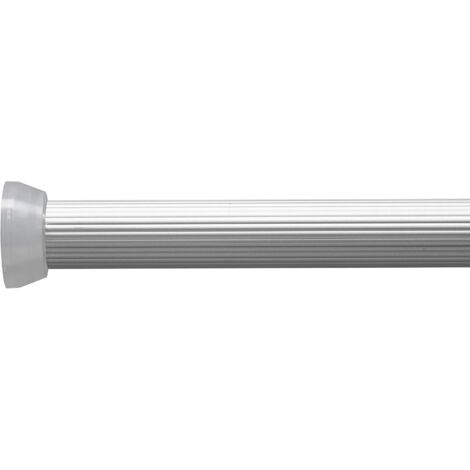 Croydex Heavy Duty Telescopic Tension Rod 600-900mm - Silver (1/5)